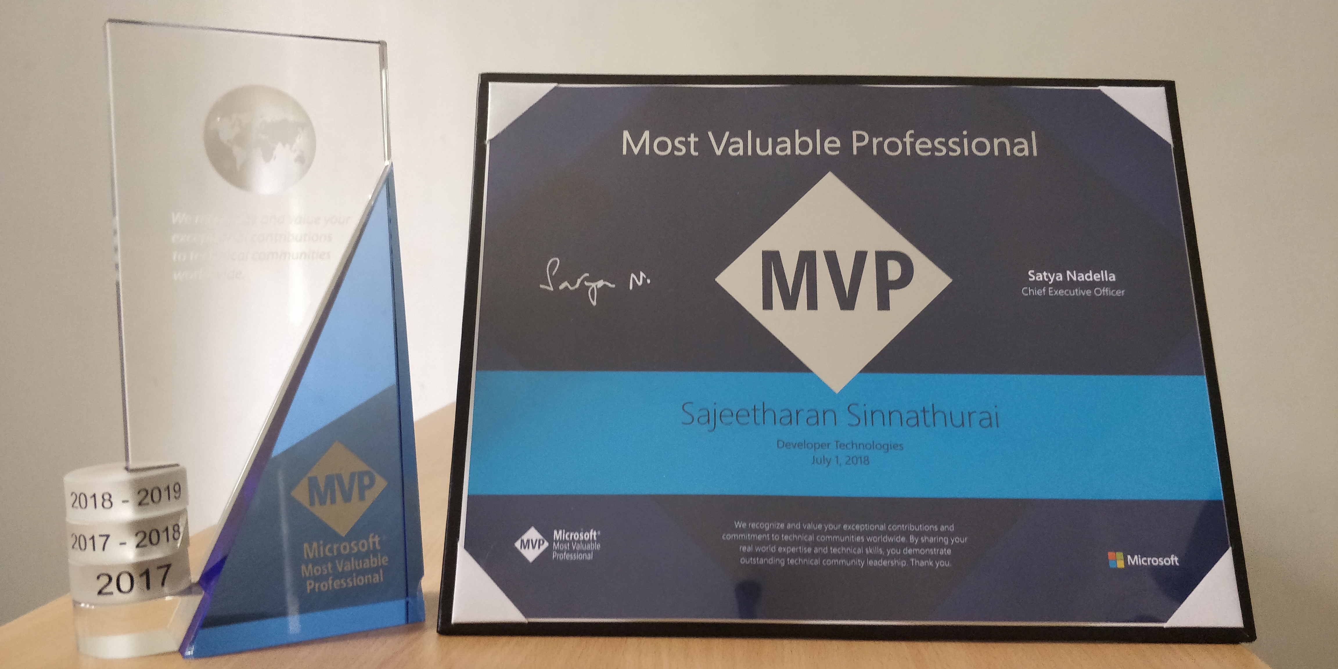Microsoft Most Valuable Professional